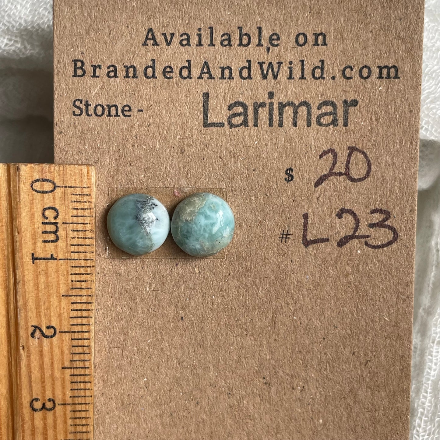 Larimar Cabochon - L23