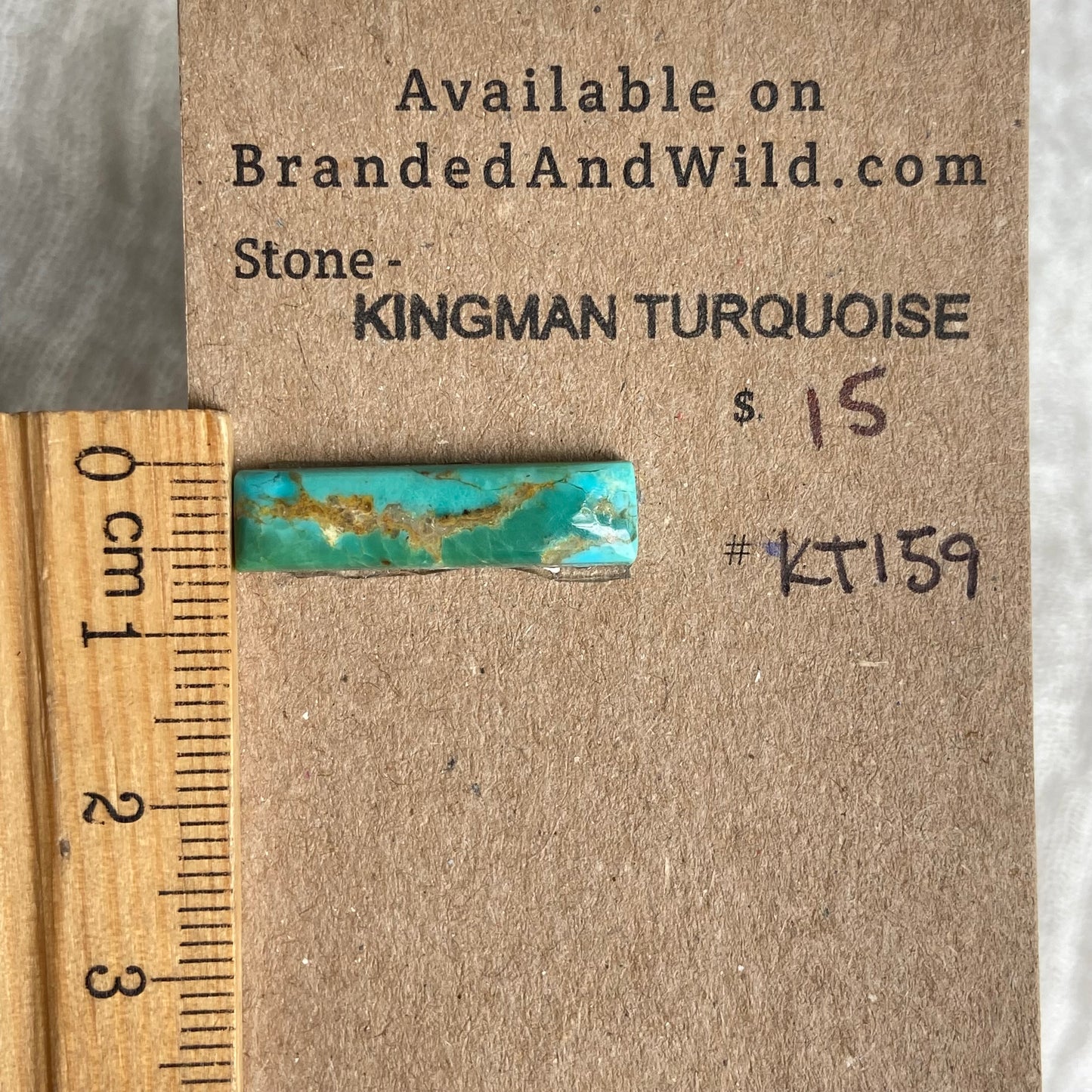 Kingman Turquoise (composite) Cabochon - KT159