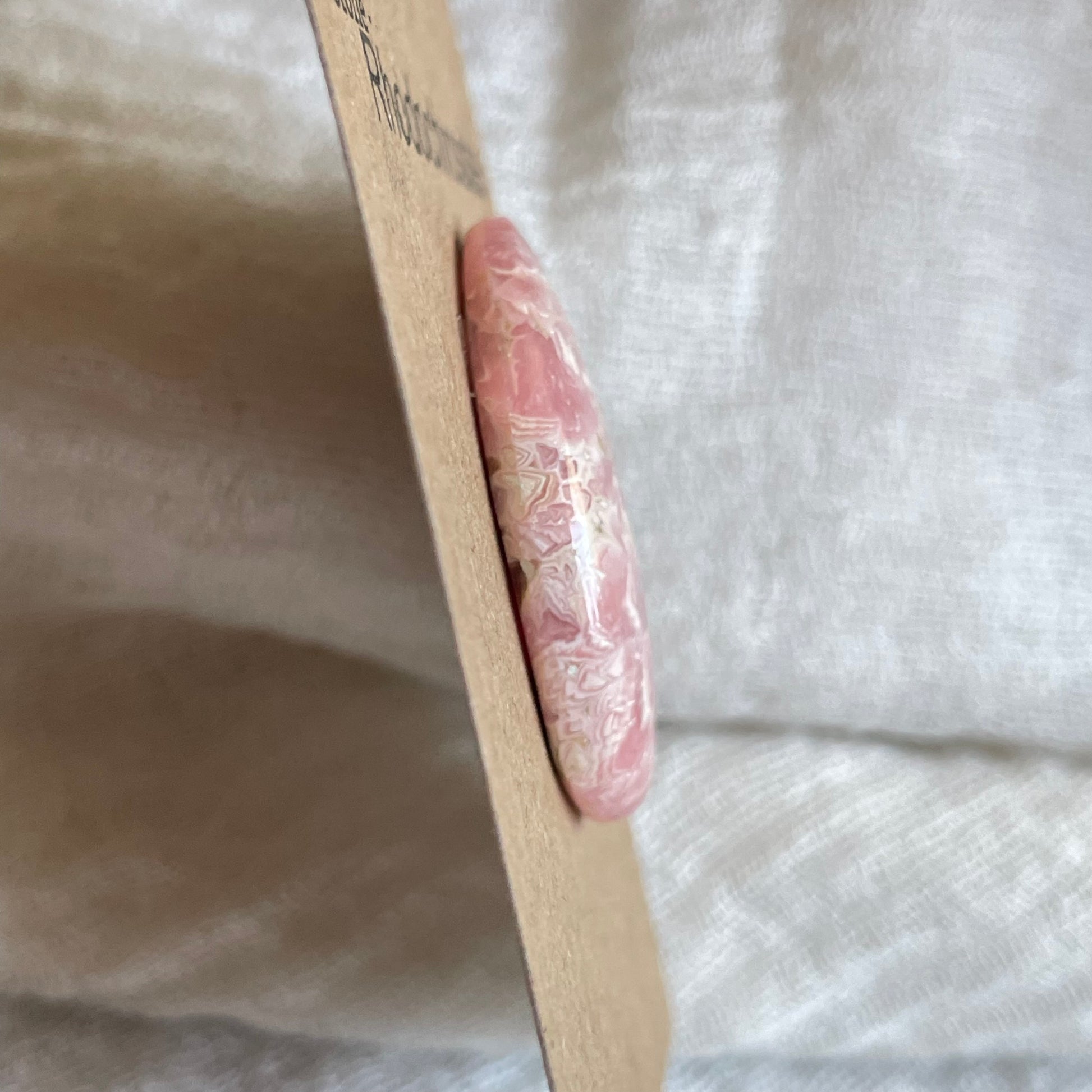 Rhodochrosite Cabochon - R90 2B191166-3B0E-4952-AB38-92E306F9E37A Brandedandwild.com