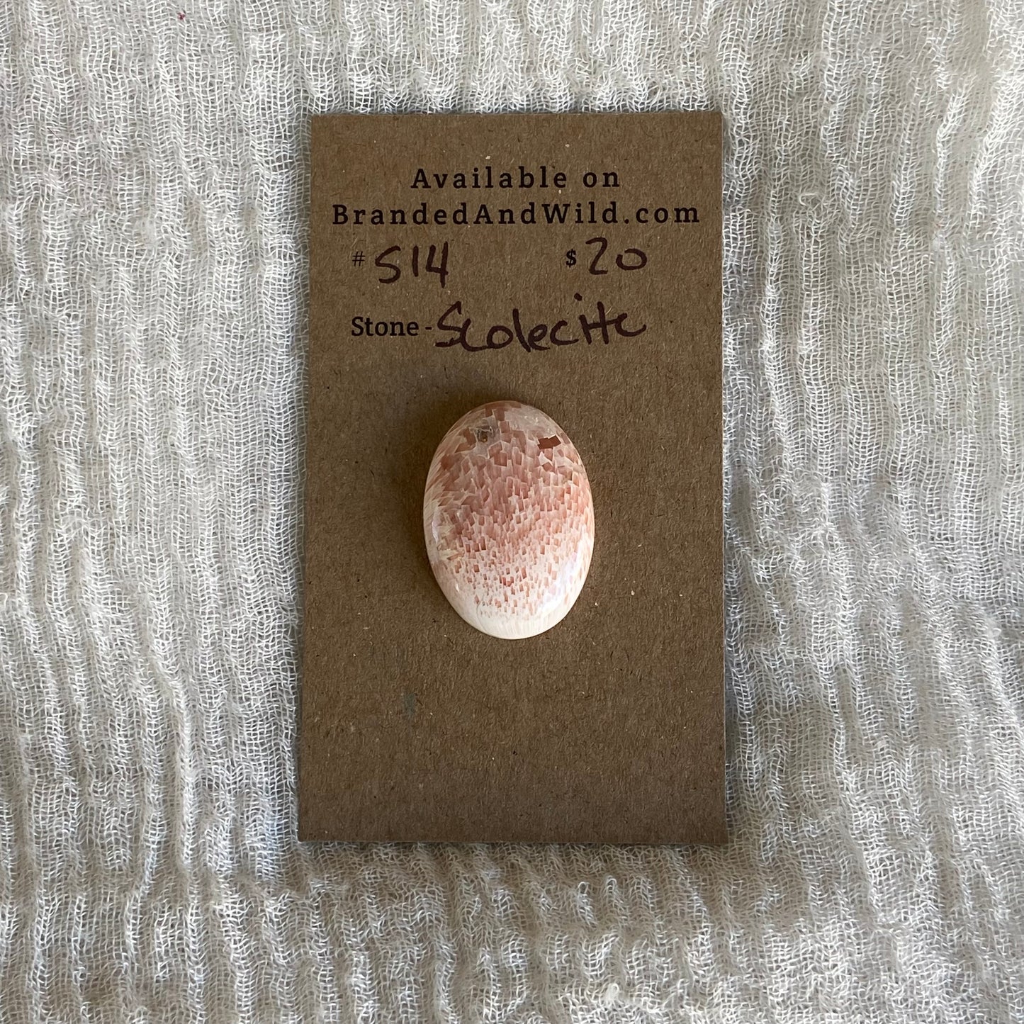 Scolecite Cabochon - S14