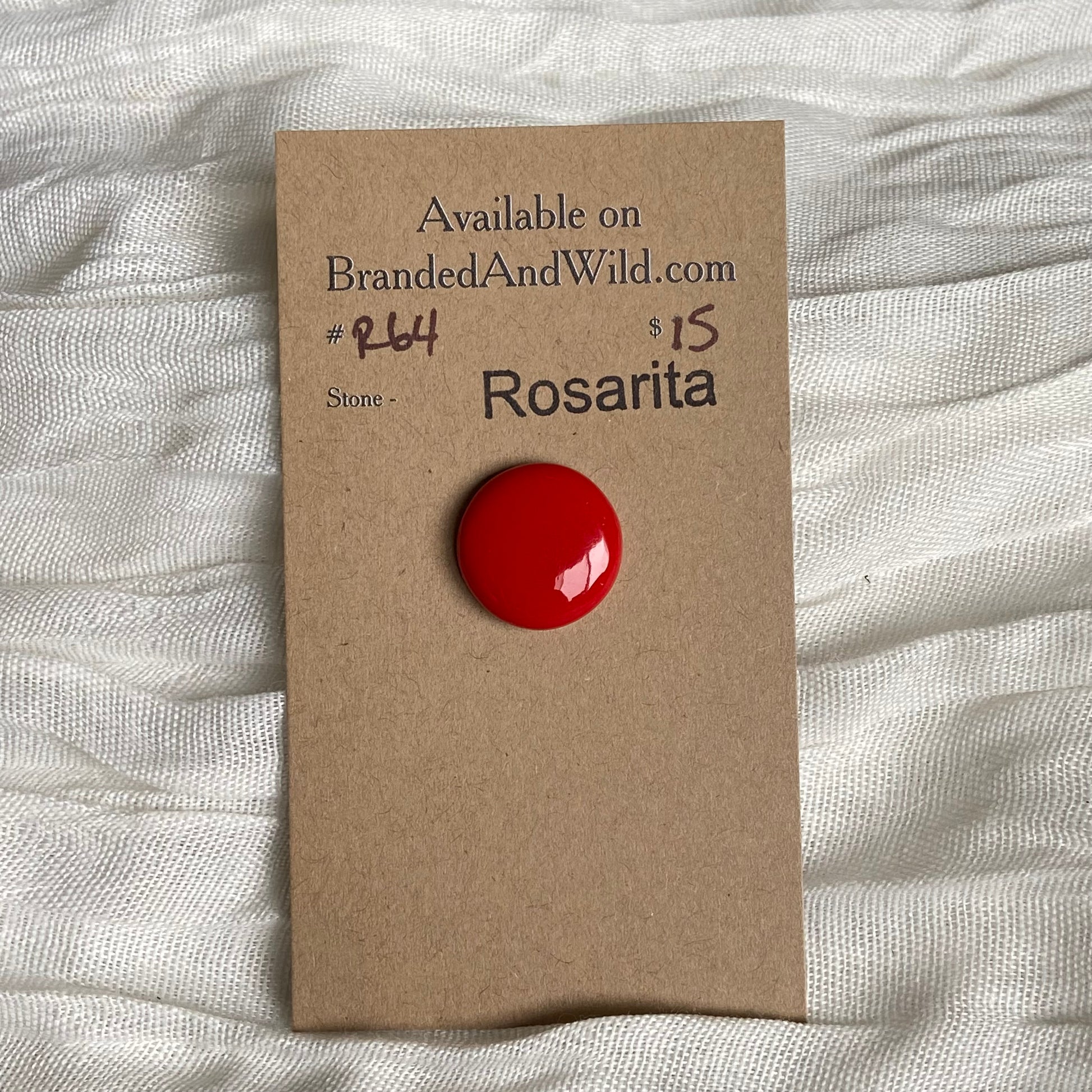 Rosarita - Cabochon - R64 2B1E304D-E43B-4FCB-9238-179A3F5E0E79 Brandedandwild.com