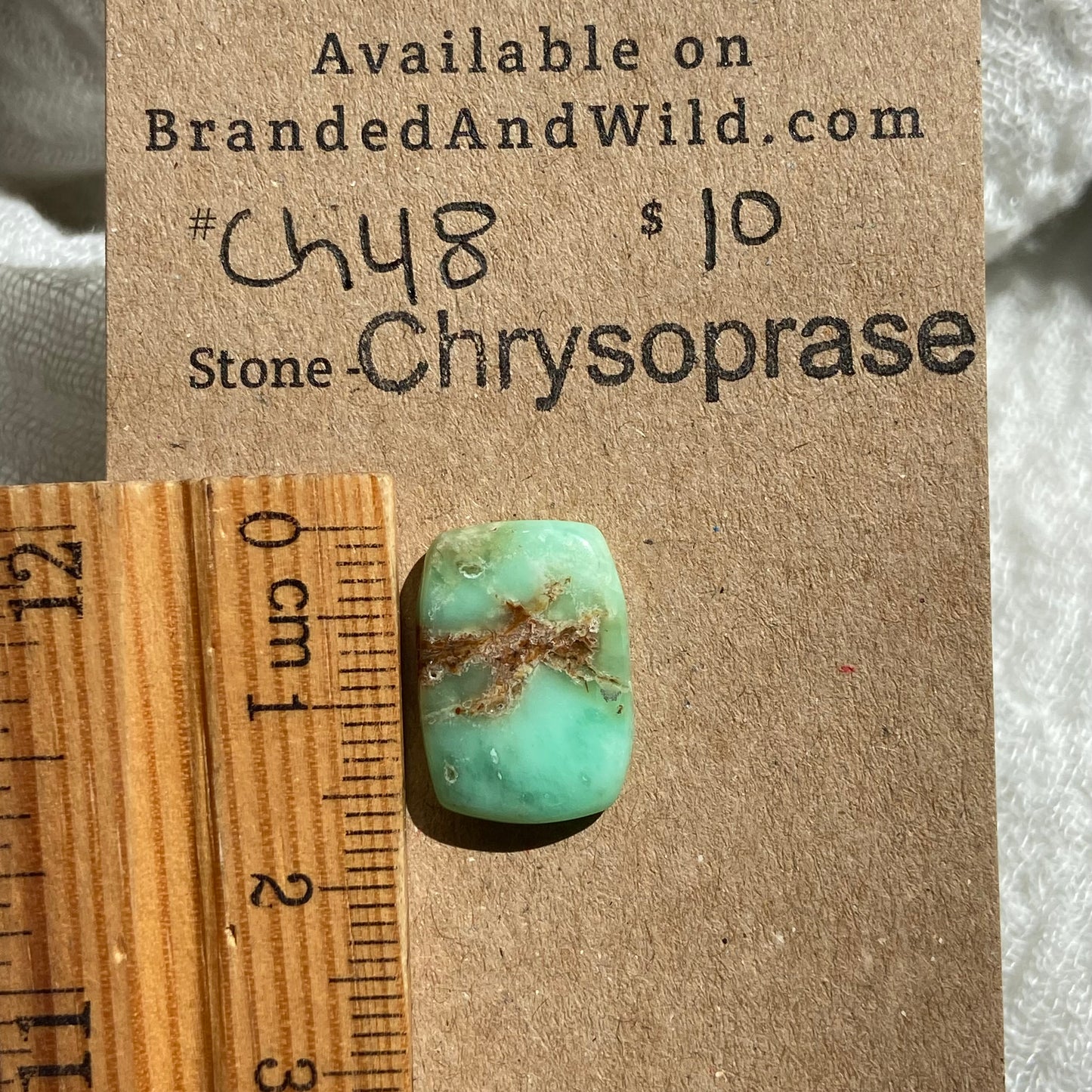 Chrysoprase Cabochon - Ch48