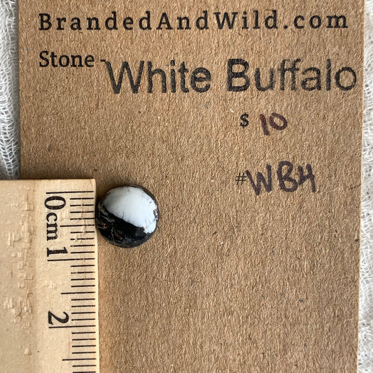 White Buffalo Cabochon - WB4