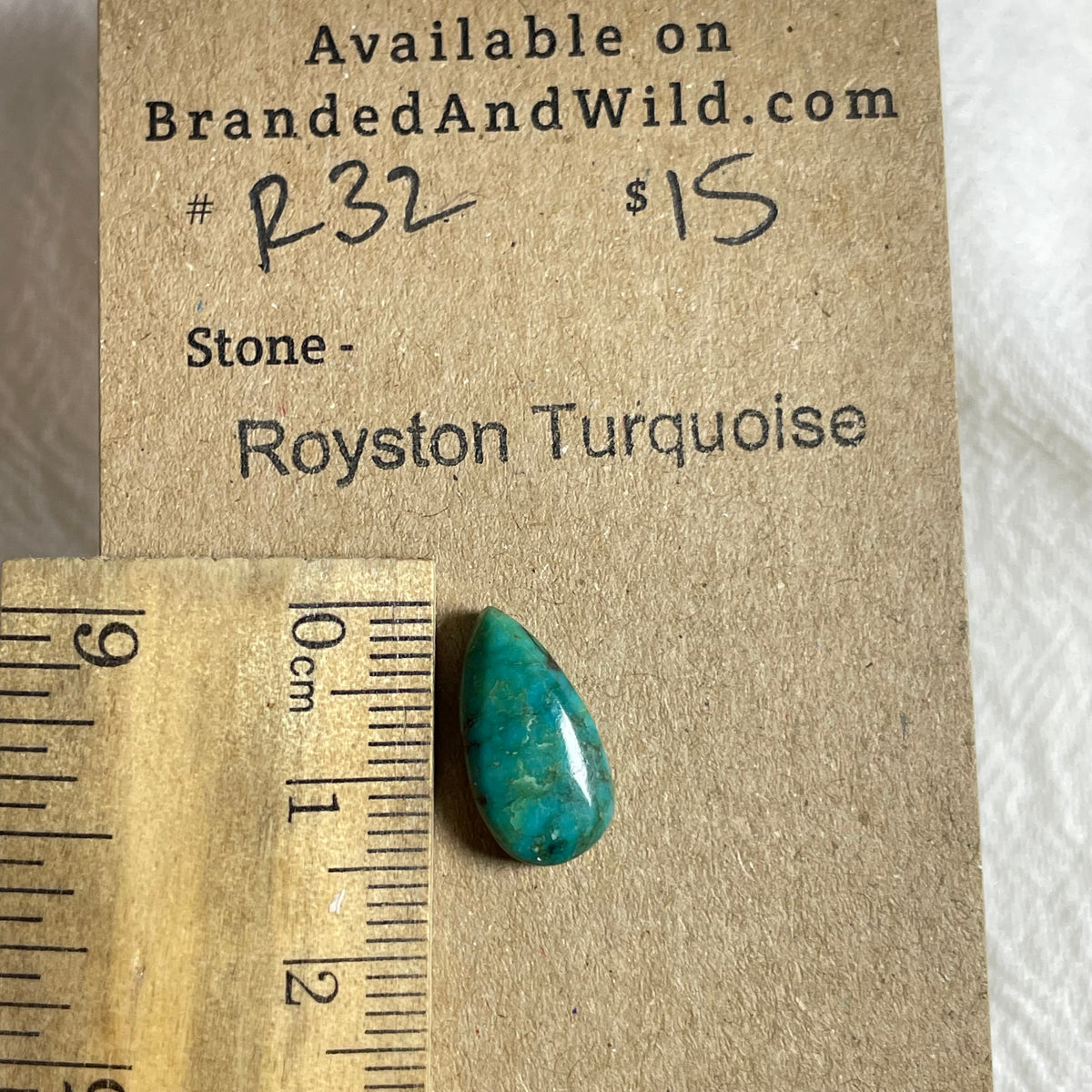 Royston Turquoise Cabochon - R32