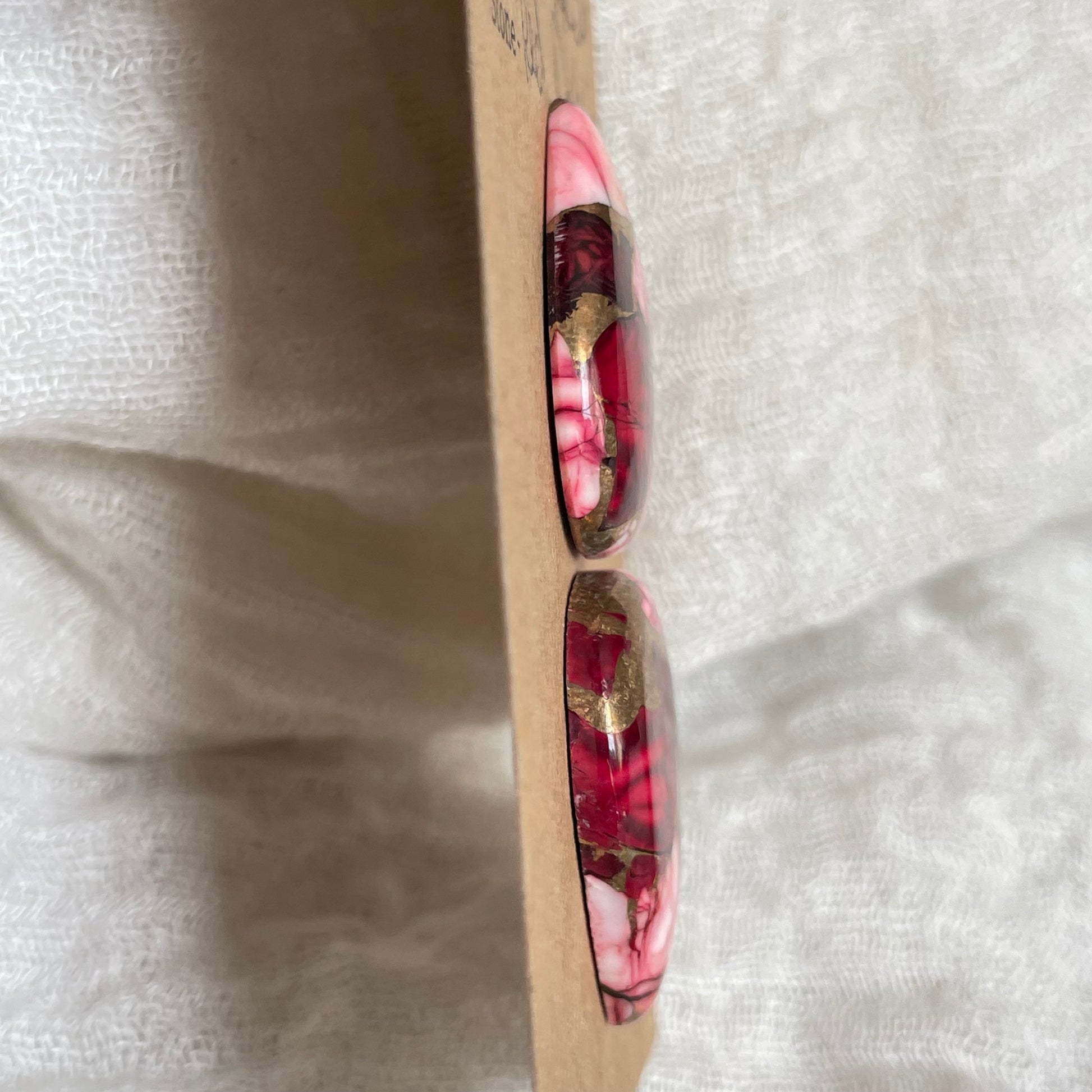 Red Dahlia Cabochon - RD36 2BF87F37-BE03-418D-8827-199B95CBA895 Brandedandwild.com