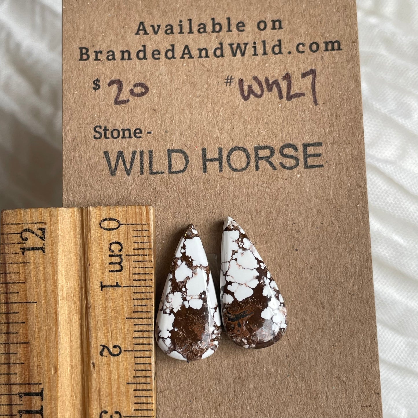 Wild Horse Cabochon - WH27 2C1F6B5F-743B-47FB-BCFB-59219B91FCE9 Brandedandwild.com