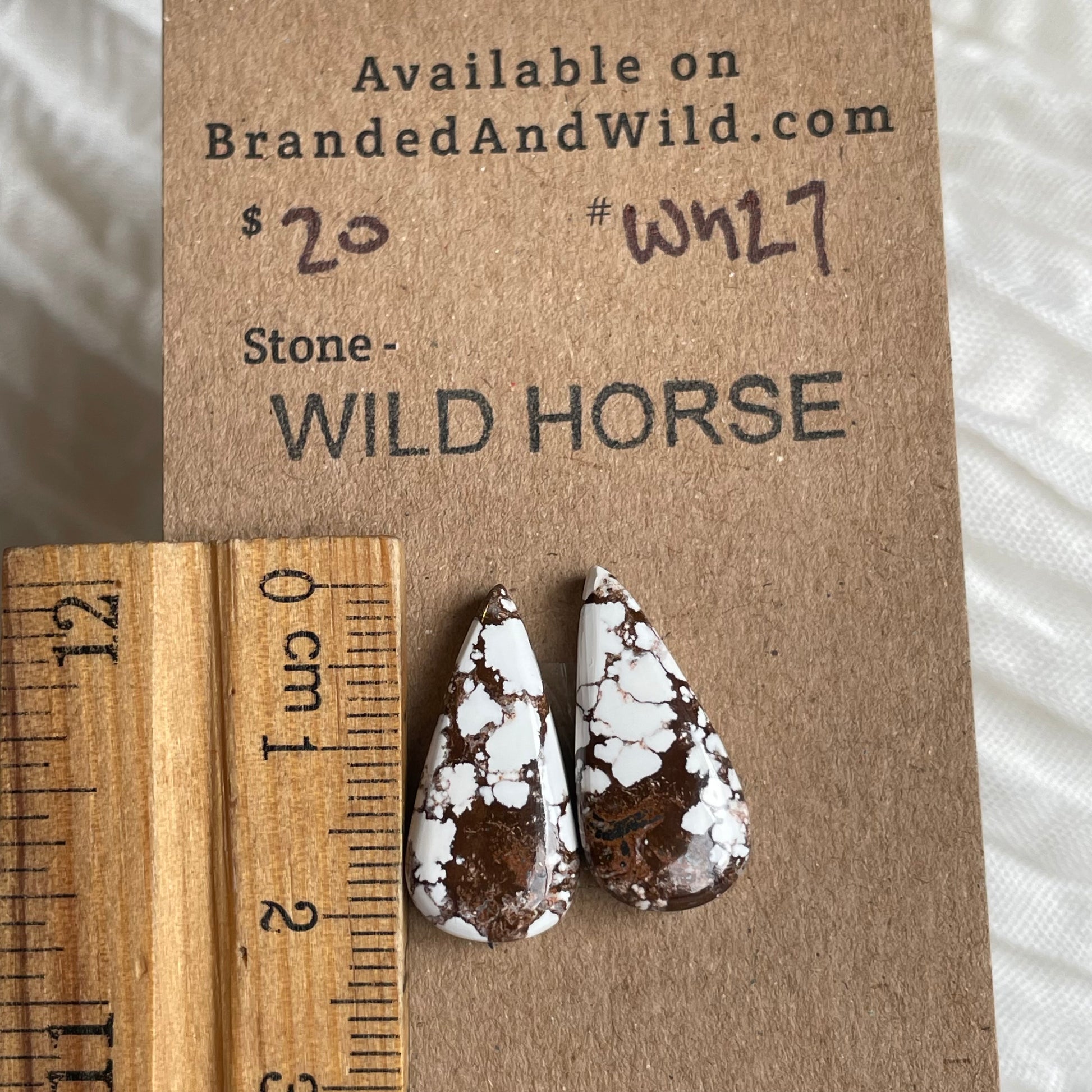 Wild Horse Cabochon - WH27 2C1F6B5F-743B-47FB-BCFB-59219B91FCE9 Brandedandwild.com