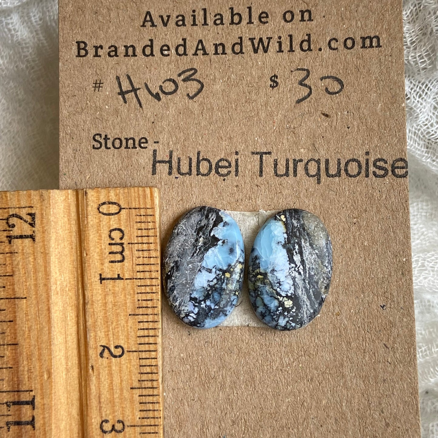 Hubei Turquoise Cabochon - H103