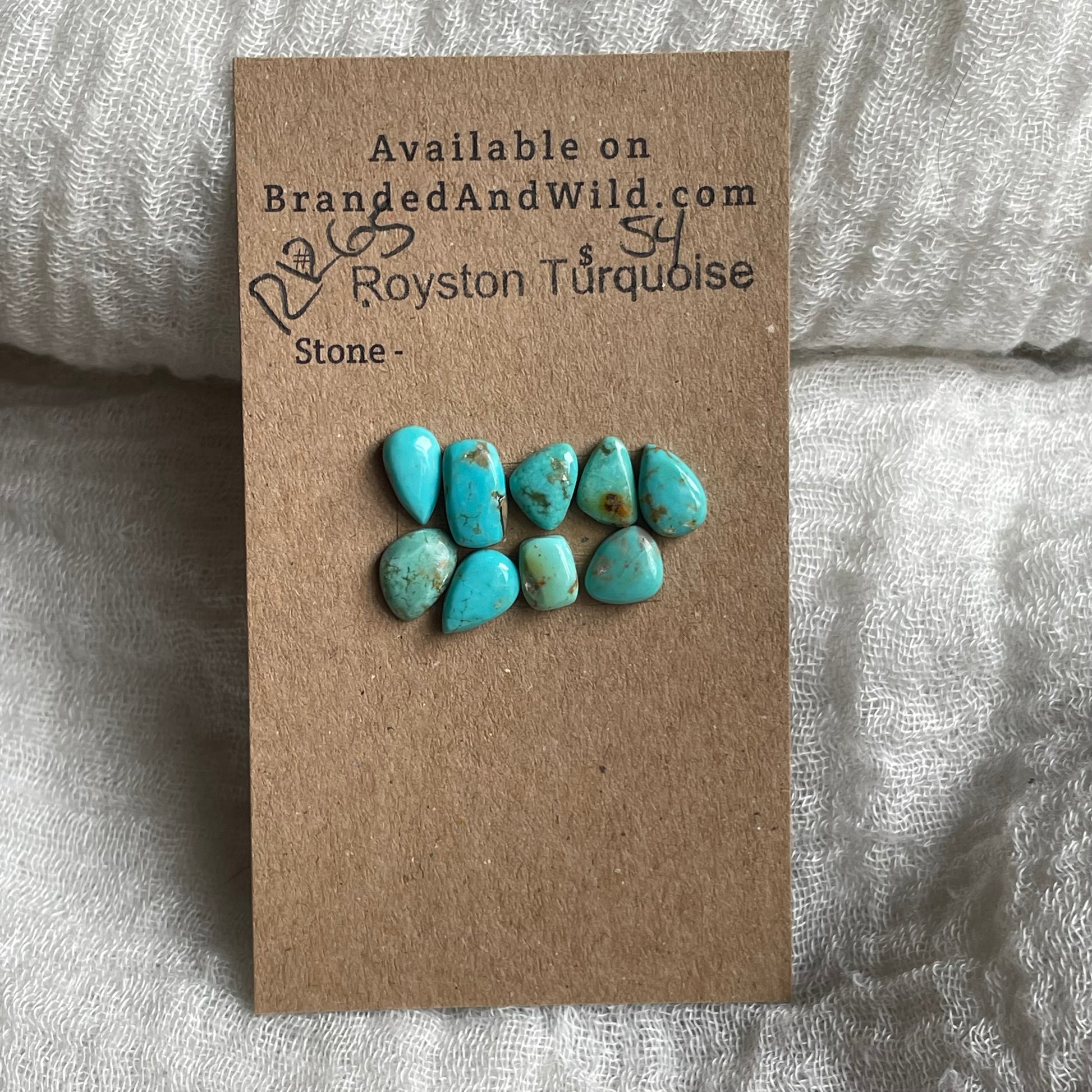 Royston Turquoise cabochon - RR65 2C4149B6-FF50-4077-9014-BAB605D5A1BD Brandedandwild.com