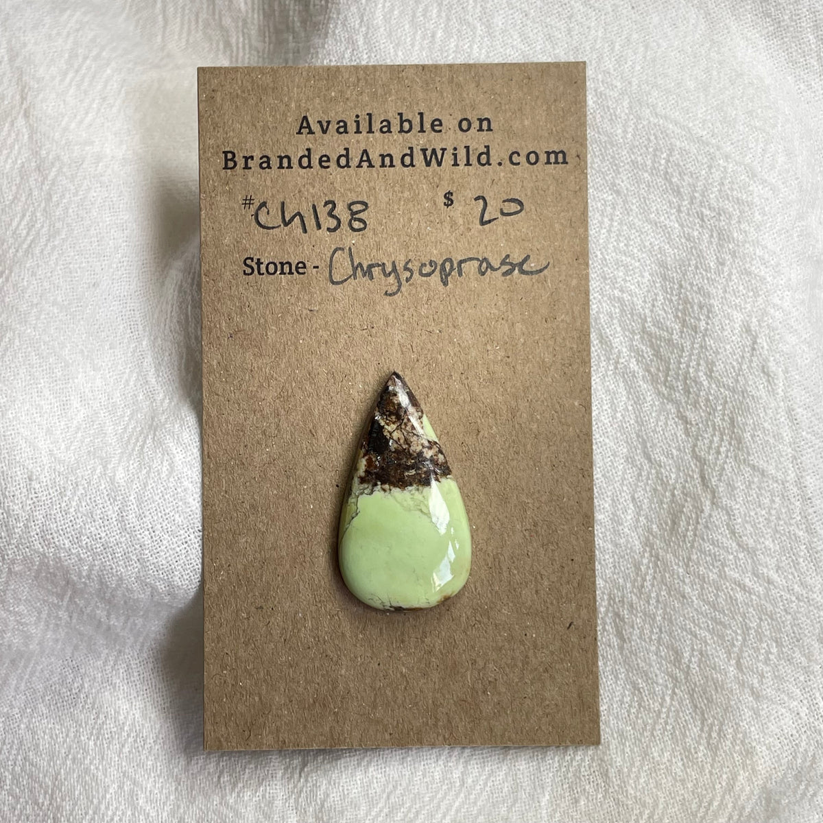 Chrysoprase Cabochon - CH138