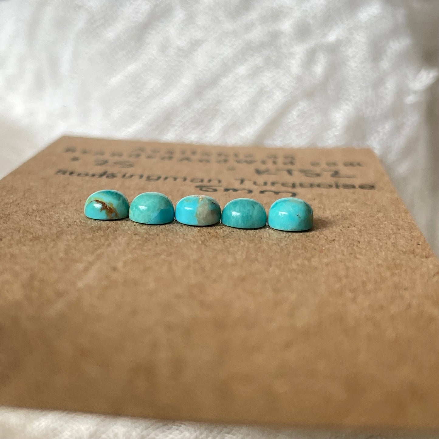 Kingman Turquoise Cabochon - KT52 2C7A7103-B713-4F1B-BE88-C49B83706EB6 Brandedandwild.com
