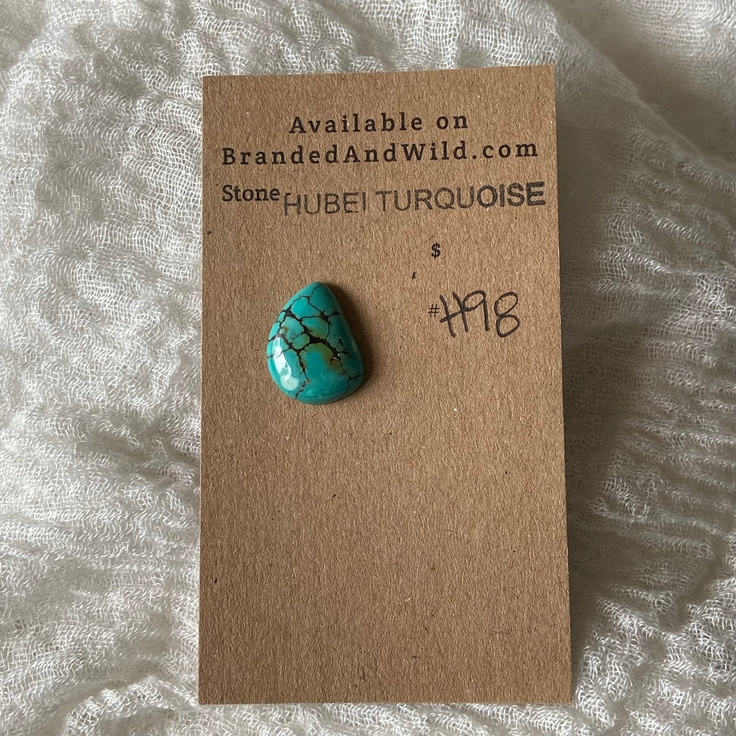 Hubei Turquoise Cabochon - H98