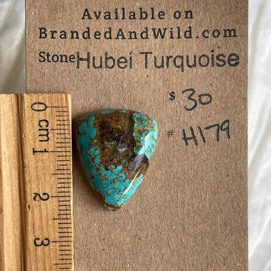 Hubei Turquoise Cabochon - H179 2CA3E763-26D8-4927-8E94-2BB74AFE0330 Brandedandwild.com
