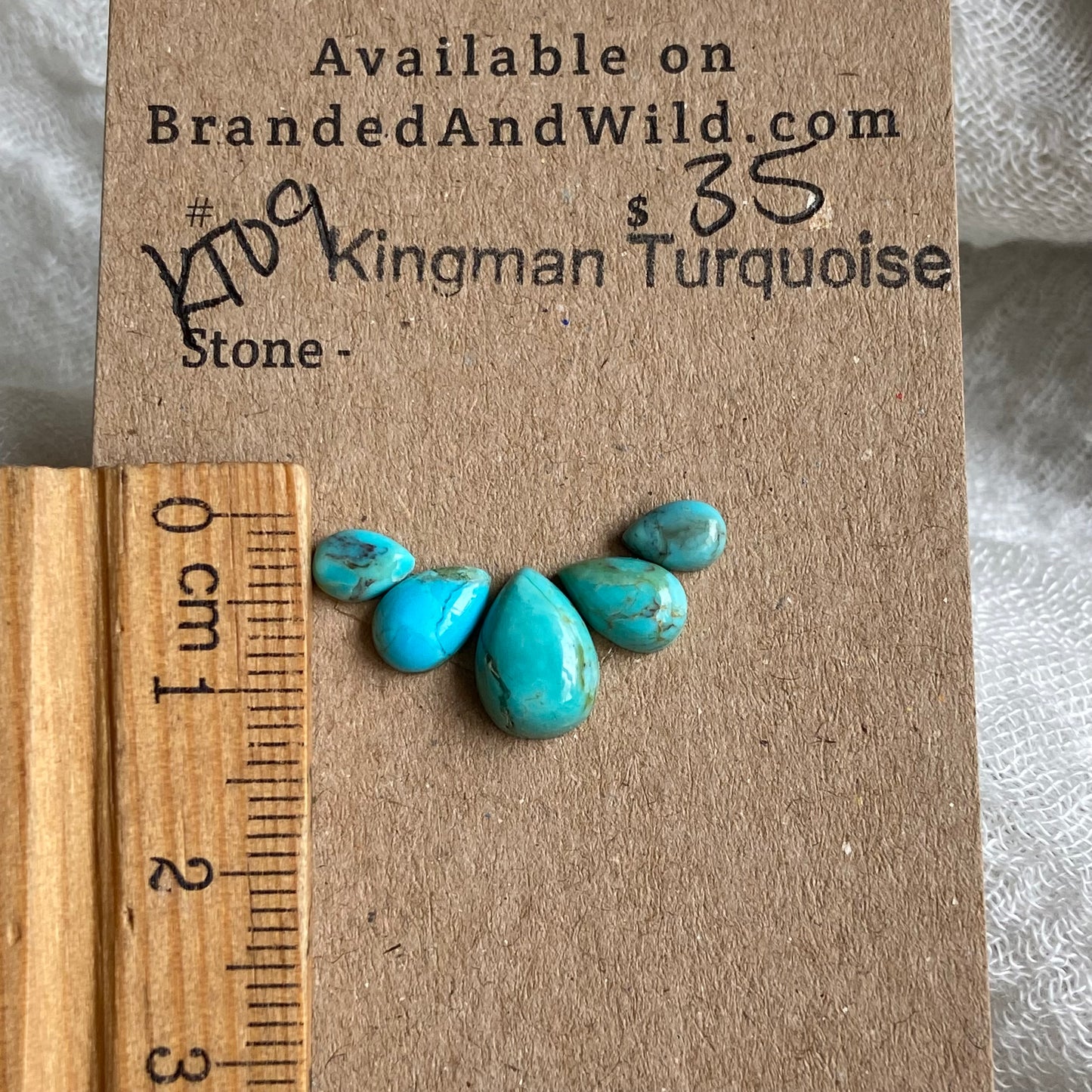 Kingman Turquoise Cabochon - KT09