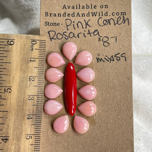Rosarita / Pink Conch Cabochon - Mix159 2CBAC217-DA6E-42E6-958A-42F51B0A1B84 Brandedandwild.com
