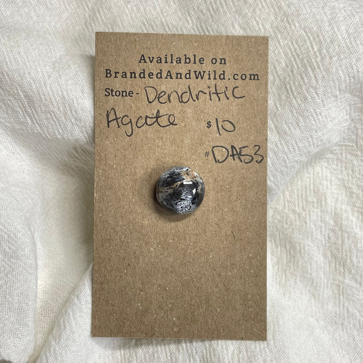 Dendritic Agate Cabochon - DA53