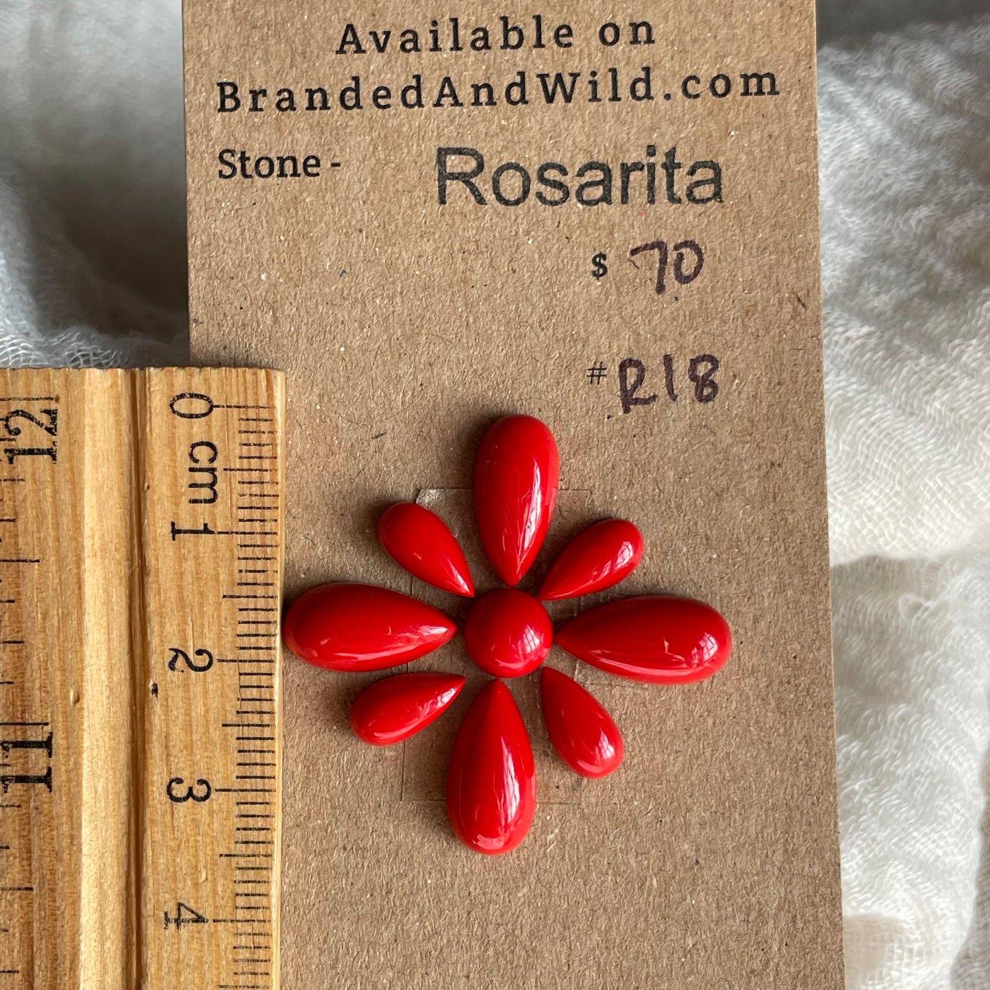 Rosarita - Cabochon - R18 2D03DD86-EA79-445D-B65D-60AE8802EE04 Brandedandwild.com