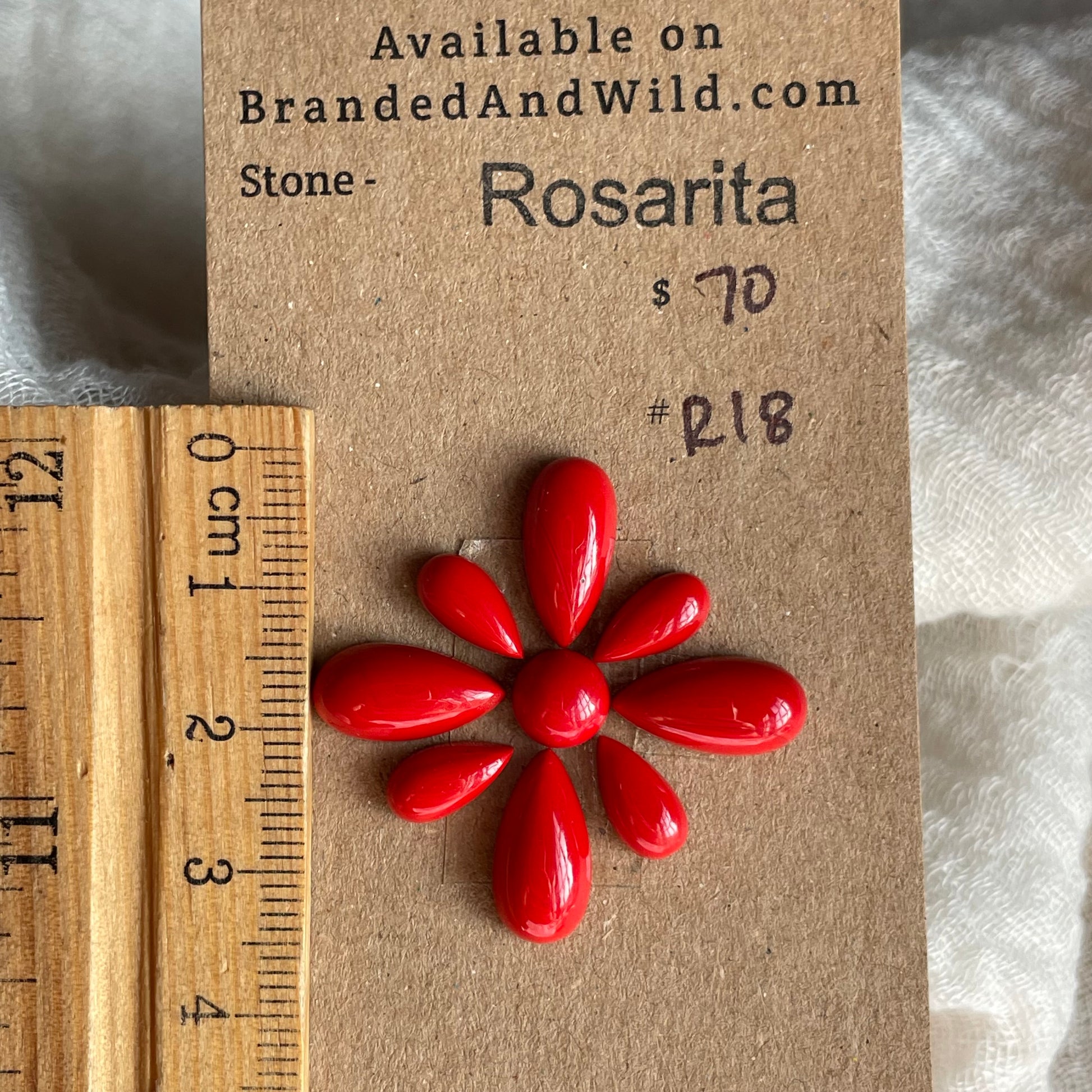 Rosarita - Cabochon - R18 2D03DD86-EA79-445D-B65D-60AE8802EE04 Brandedandwild.com