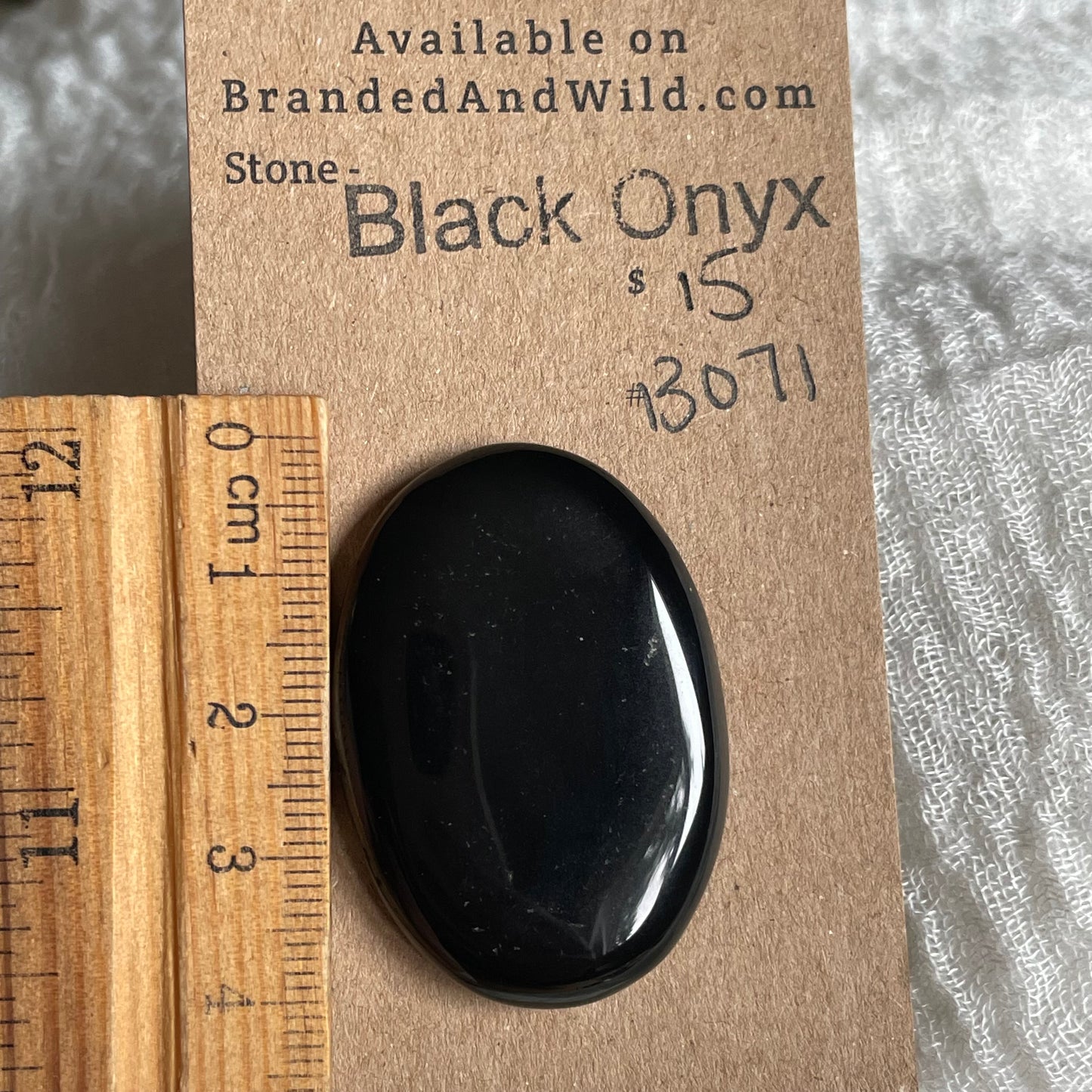 Black Onyx - Cabochon - BO71