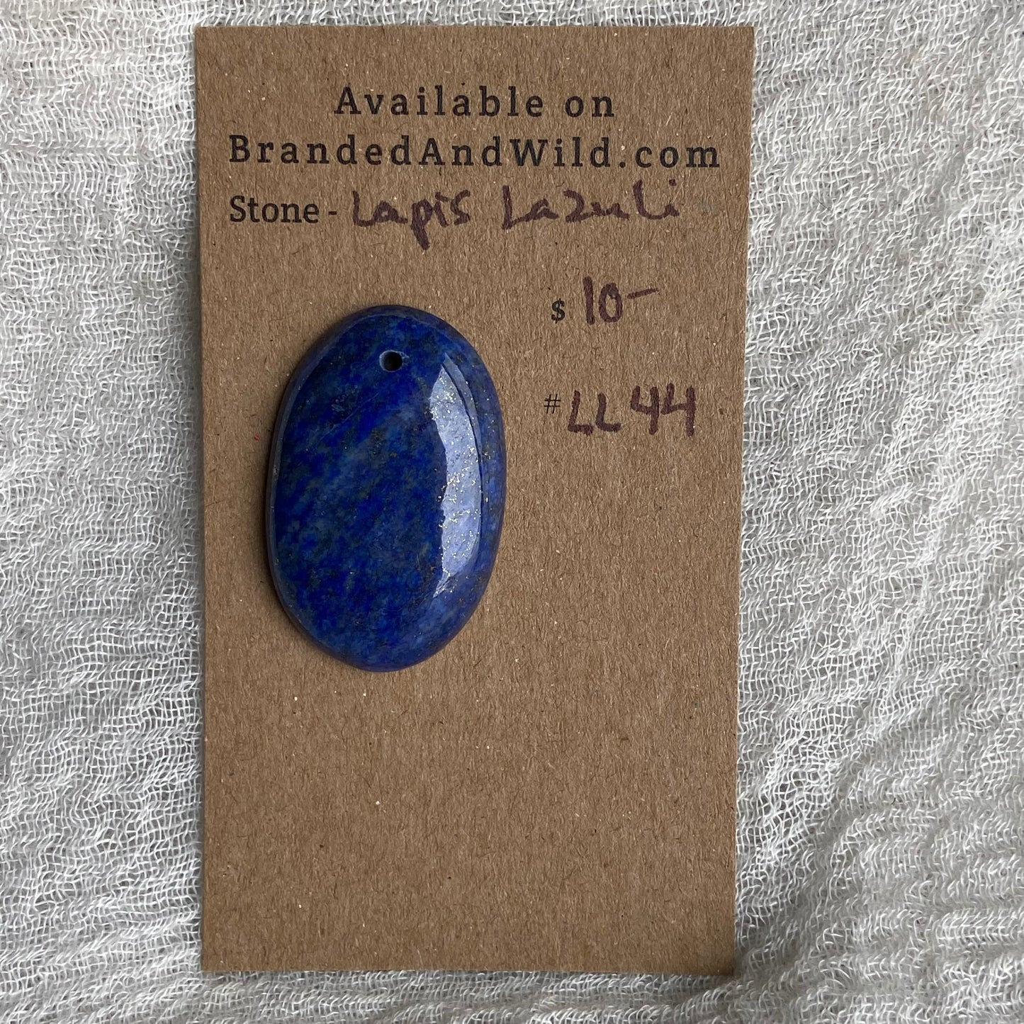 Lapis Lazuli Cabochon -Drilled- LL44