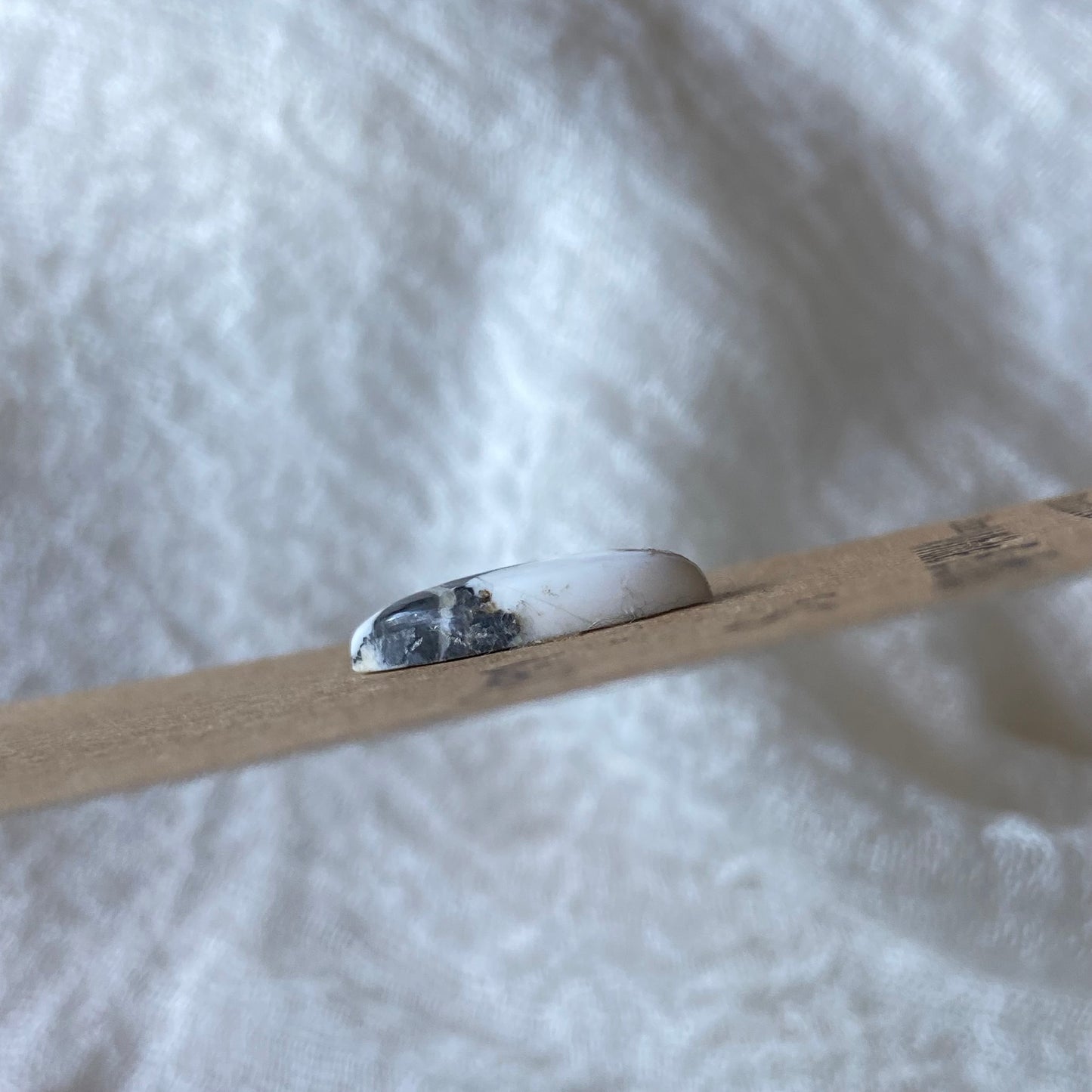 White Buffalo Cabochon - WB113