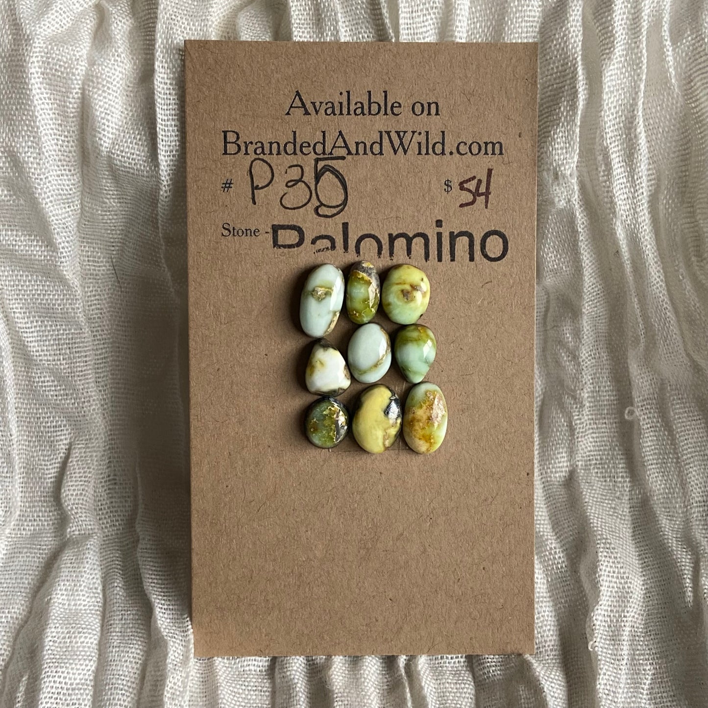 Palomino Cabochon - P35 2D6B9C47-F189-4CA1-9C67-66F0924DEC80 Brandedandwild.com