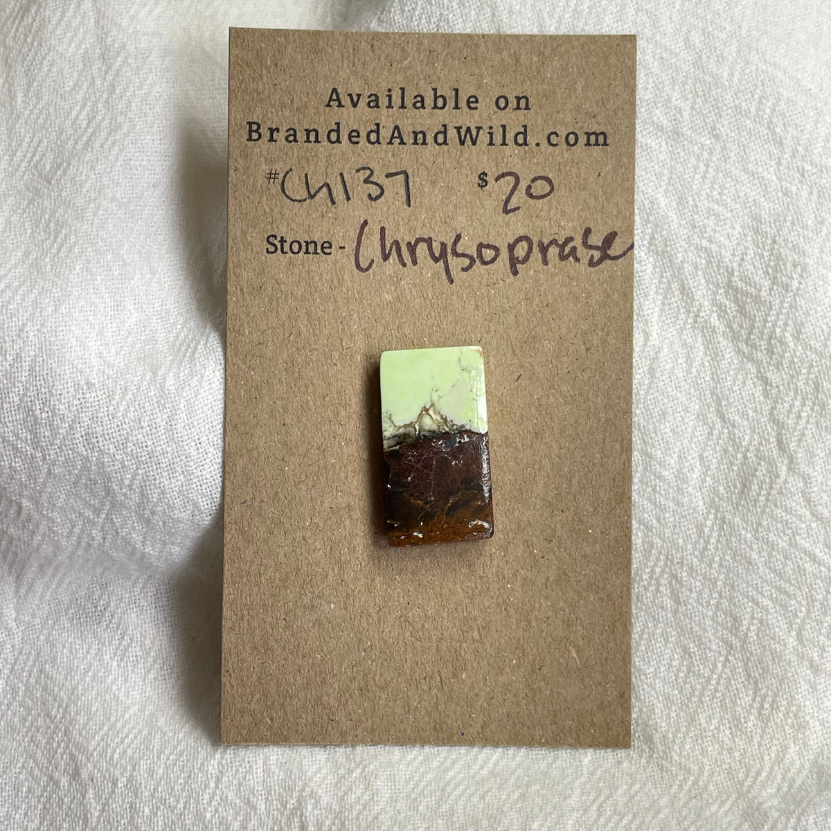 Chrysoprase Cabochon - CH137