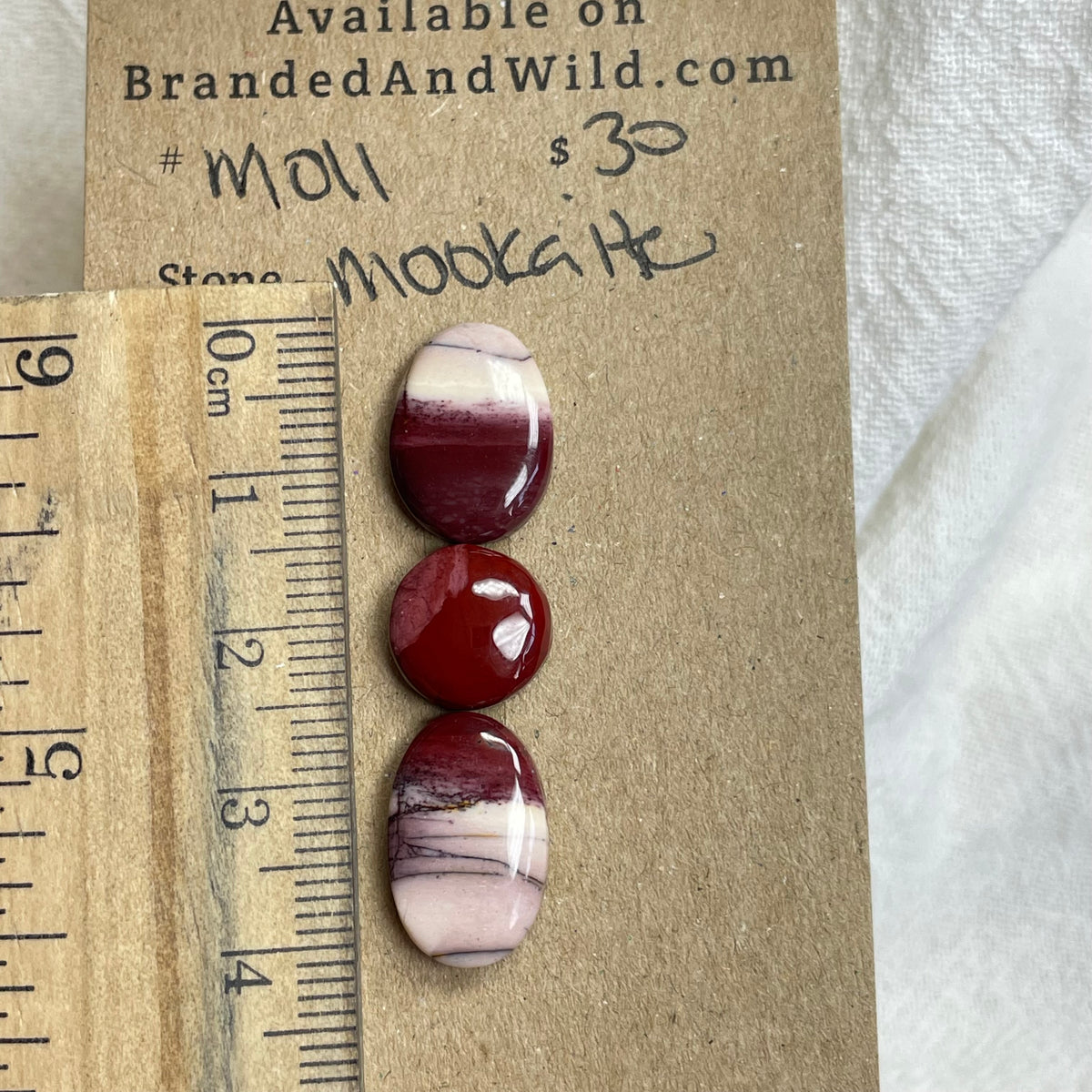 Mookaite Cabochon- M11 2D8D3BE4-0F97-4483-BC15-DC6EEEC0D4C0 Brandedandwild.com