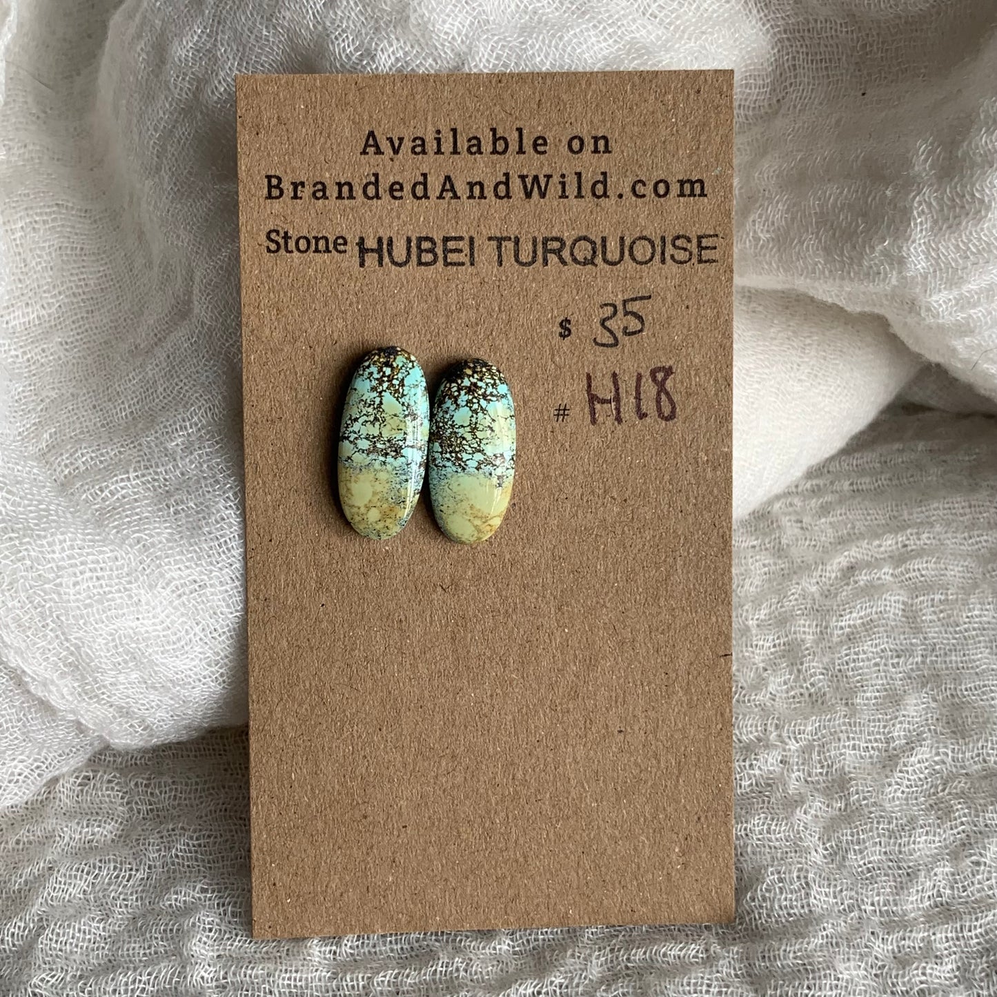 Hubei Turquoise Cabochon - H18