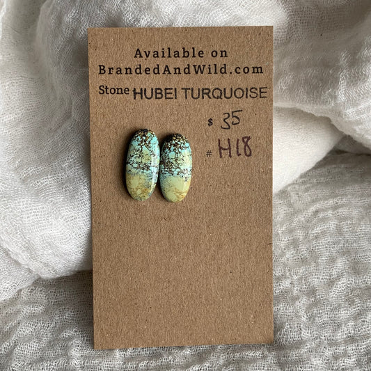 Hubei Turquoise Cabochon - H18