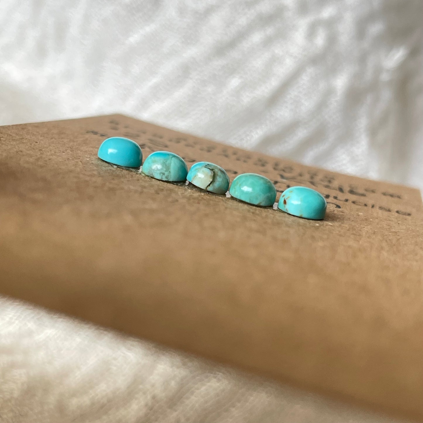 Kingman Turquoise Cabochon - KT46 2D97EB46-547A-4113-9675-EA554E0088B2 Brandedandwild.com