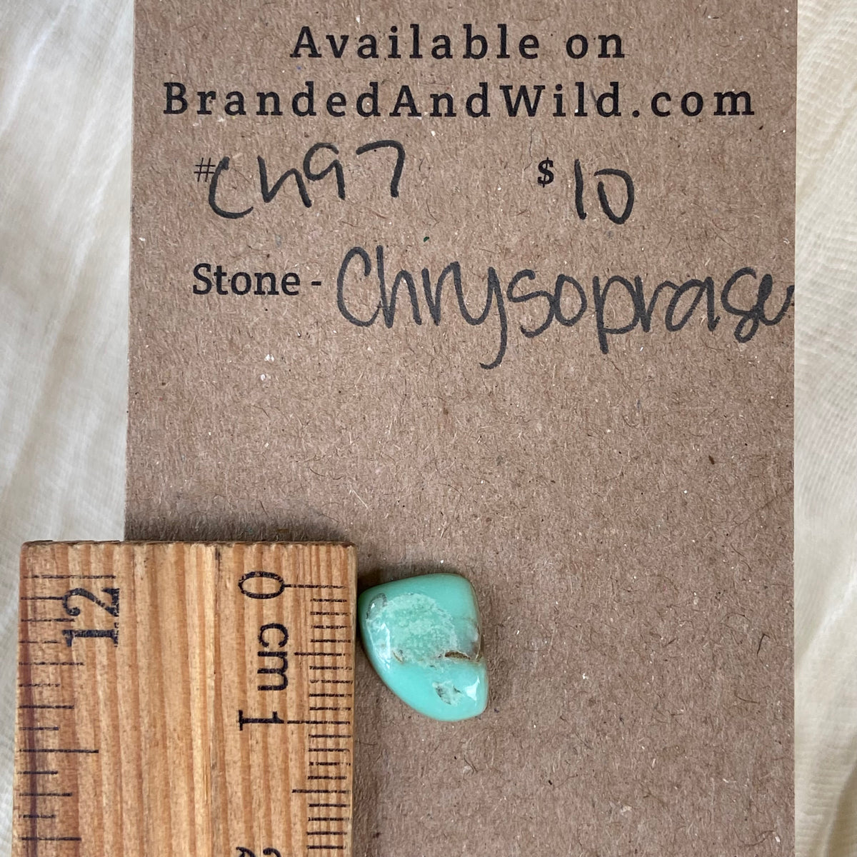 Chrysoprase Cabochon - Ch97 2D9C2433-FF24-48C8-AB71-8D5A59C48067 Brandedandwild.com