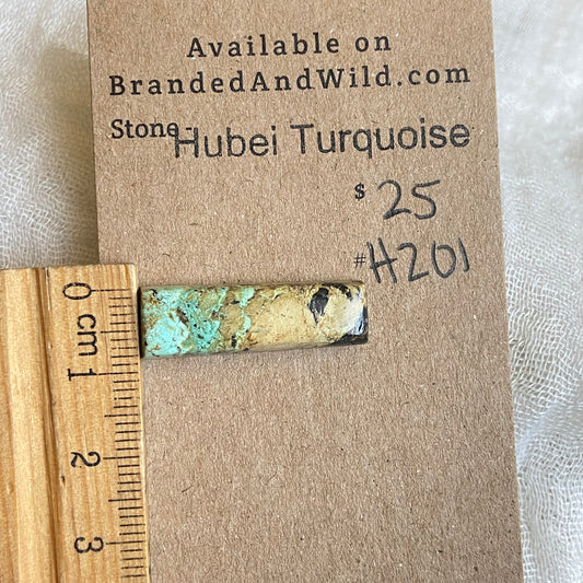 Hubei Turquoise Cabochon - H201 2D9C8C31-1281-492E-91EA-7CBF6A3FA313 Brandedandwild.com