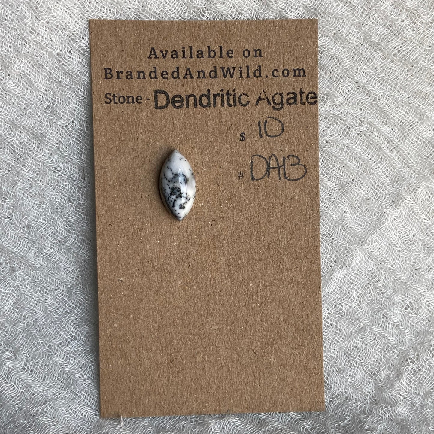 Dendritic Agate Cabochon - DA13