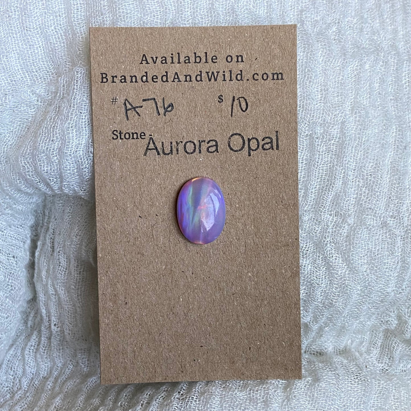 Aurora Opal Cabochon - A76