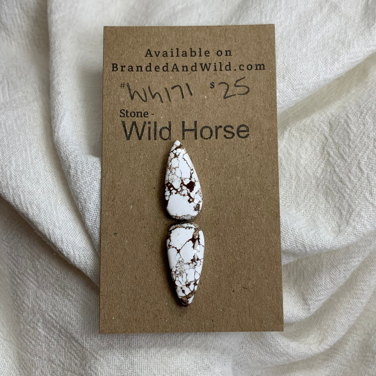 Wild Horse Cabochon - WH171 2DA459AB-876D-4602-8078-F6E3C6AF4CB5 Brandedandwild.com