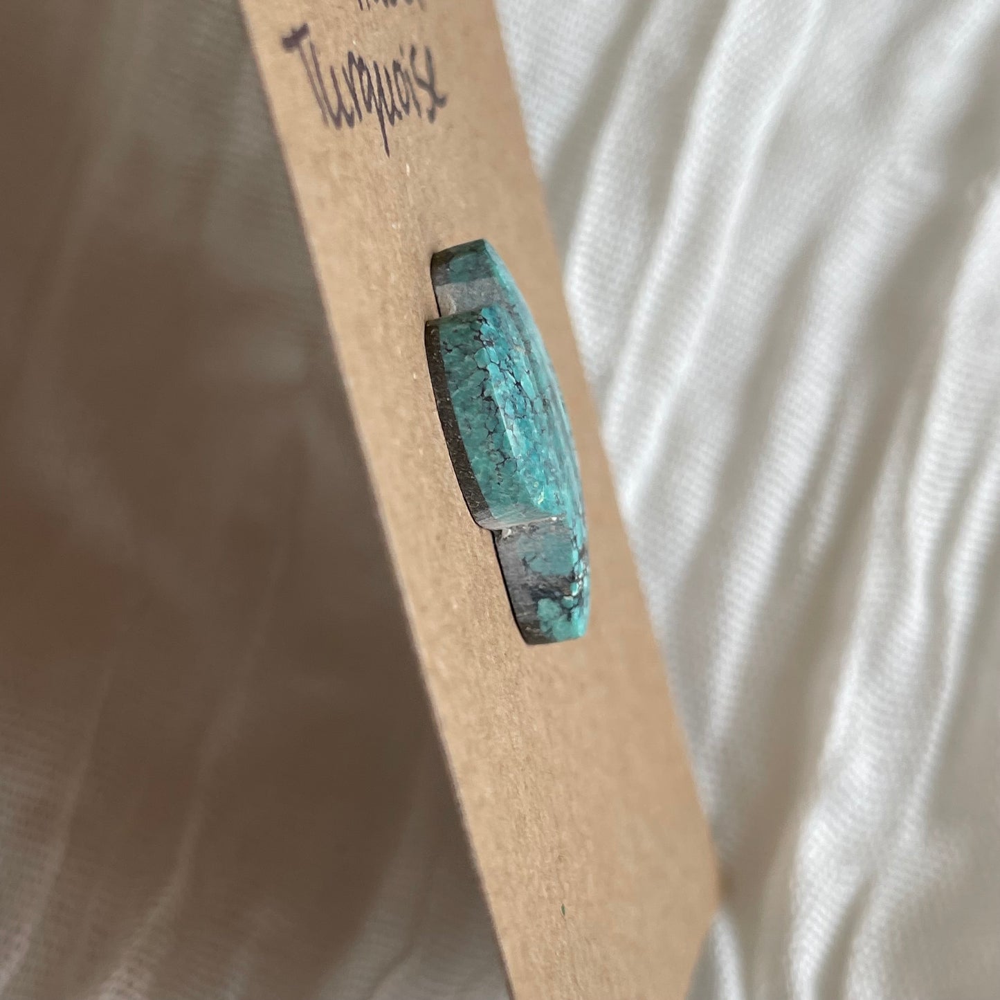 Hubei Turquoise Cabochon - H173 2DA4F606-A993-4CEA-80D2-C3A6F1771EA3 Brandedandwild.com
