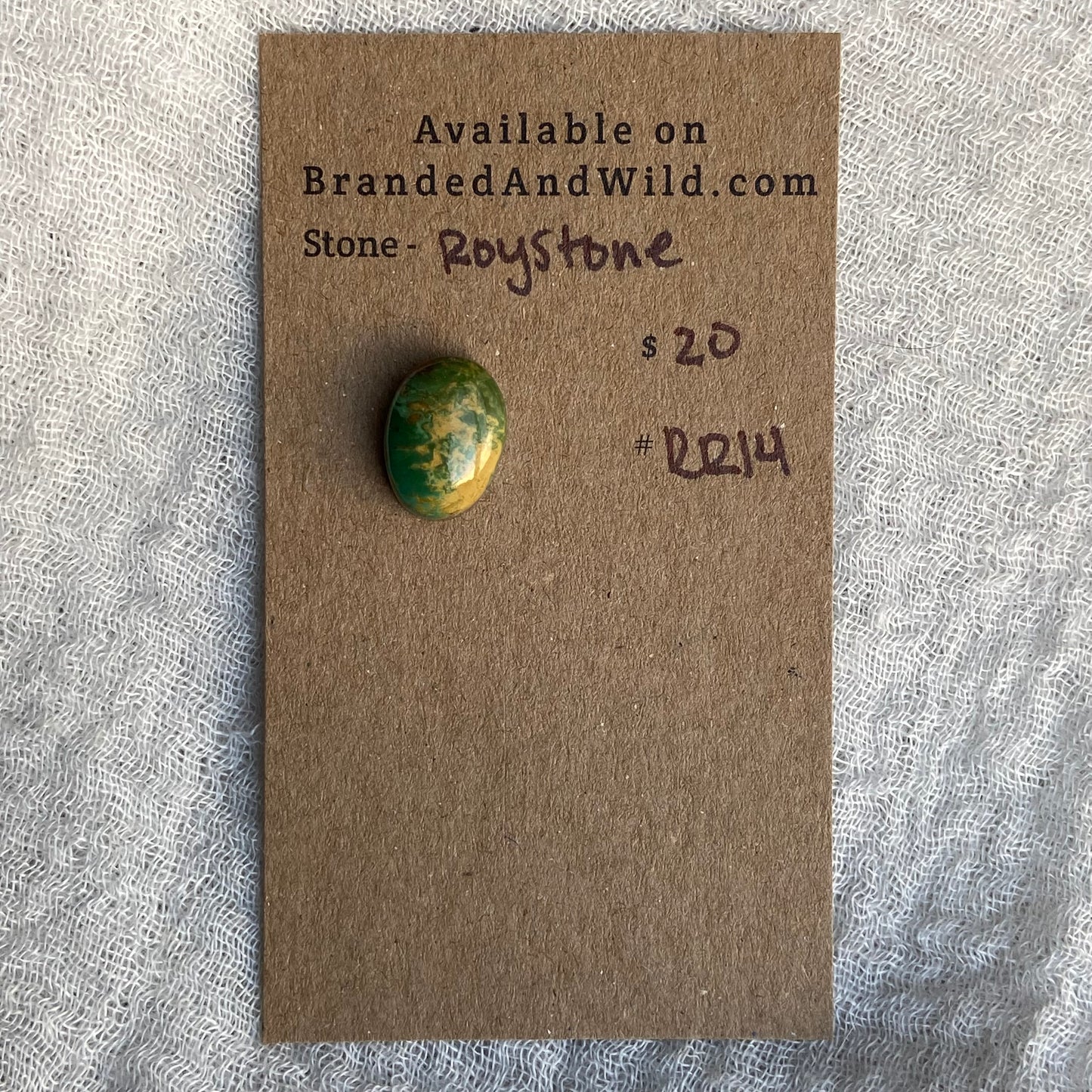 Royston Ribbon Turquoise Cabochon RR14