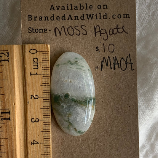 Moss Agate Cabochon - MA04