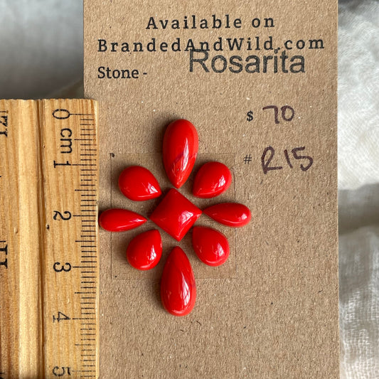 Rosarita - Cabochon - R15 2DFCD792-DE4A-4442-AA03-B4F4AACA7663 Brandedandwild.com
