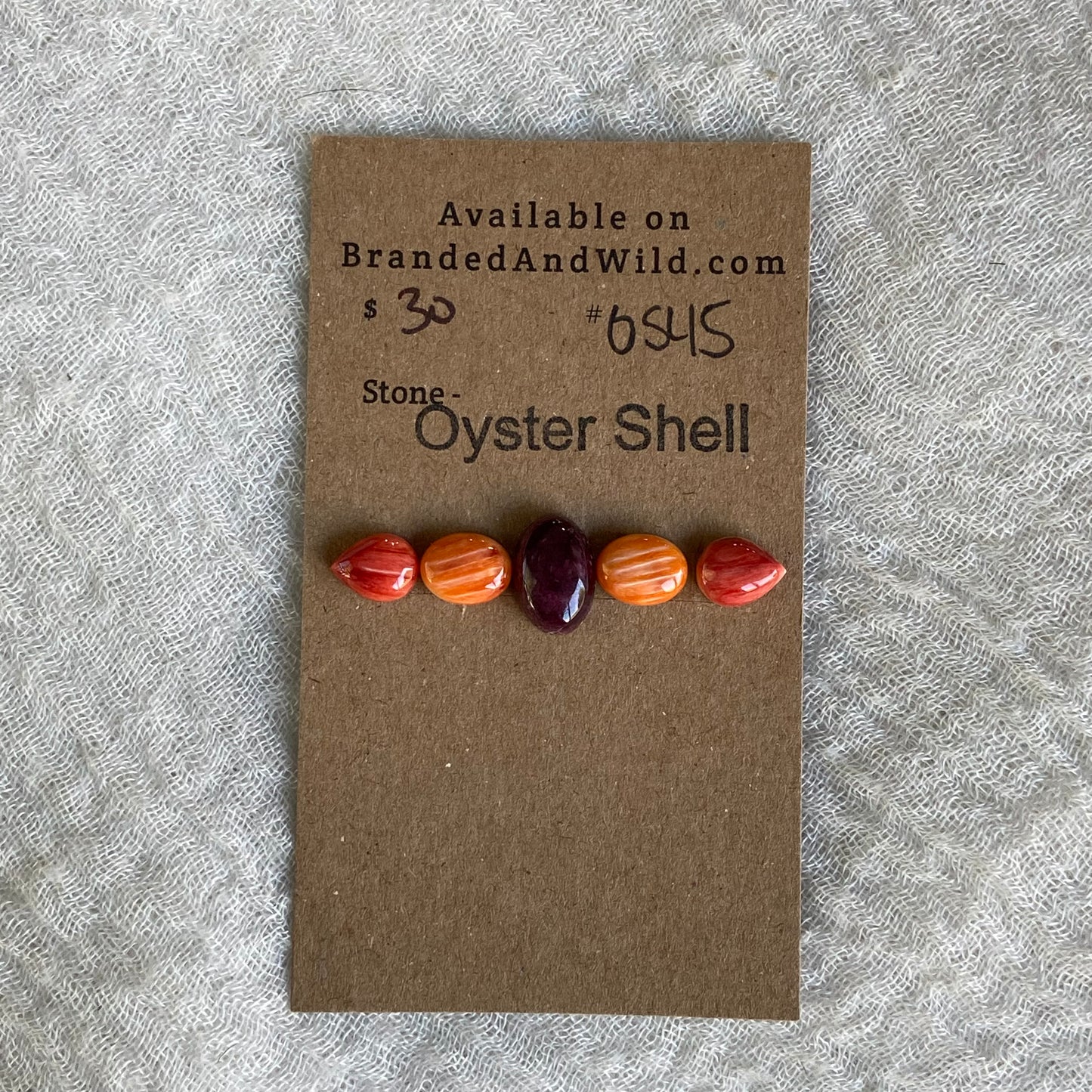 Oyster Shell Cabochon - OS45