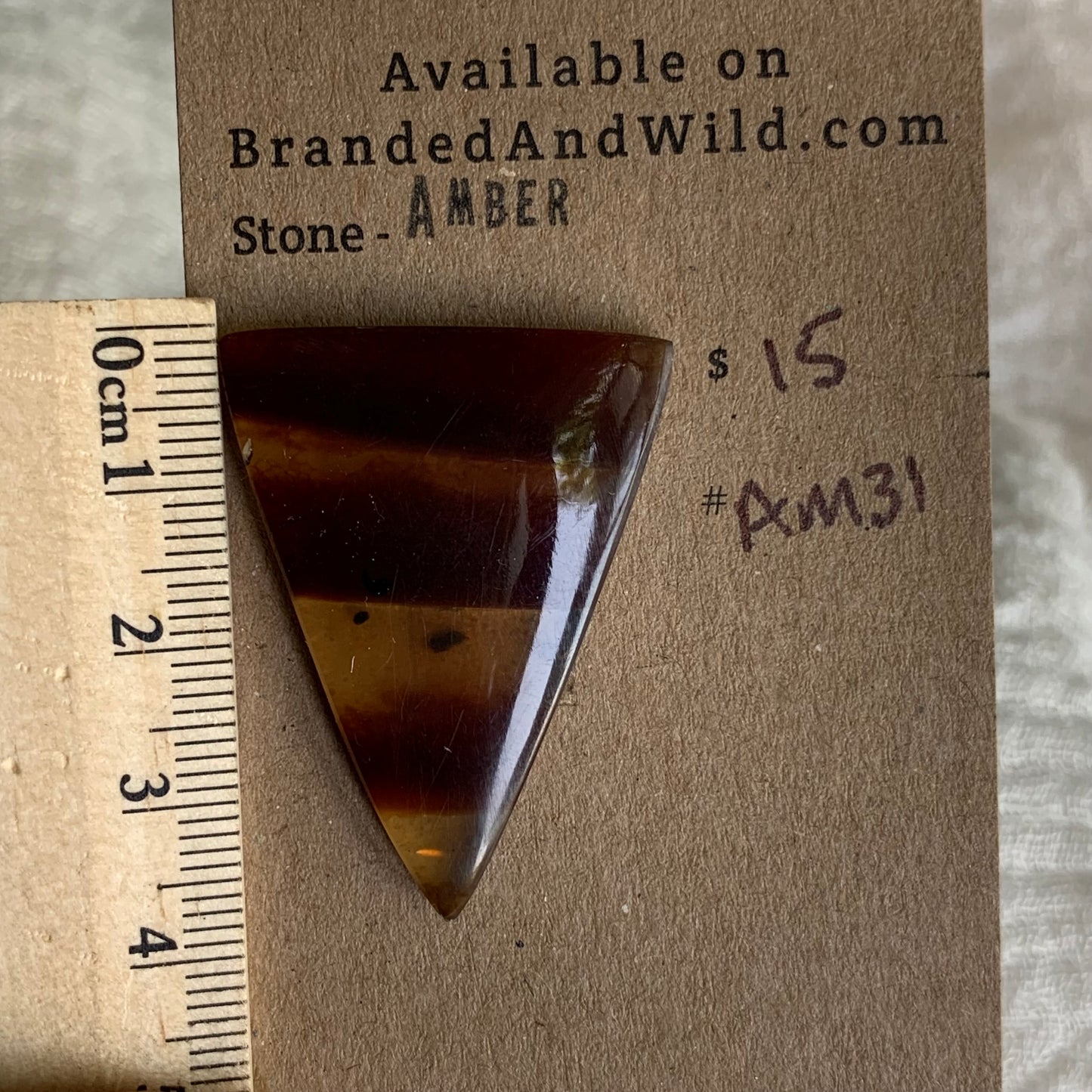 Amber Cabochon AM31