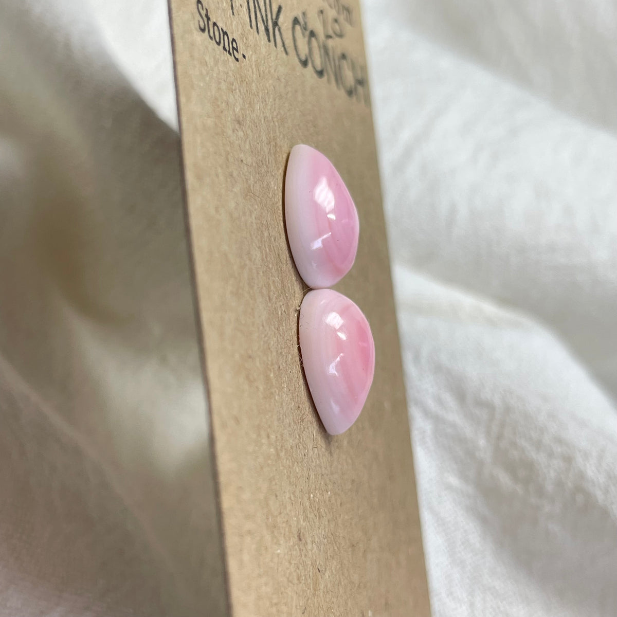 Pink Conch Cabochon - P007 2E3F22D8-0933-438B-B128-1B913870F58E Brandedandwild.com