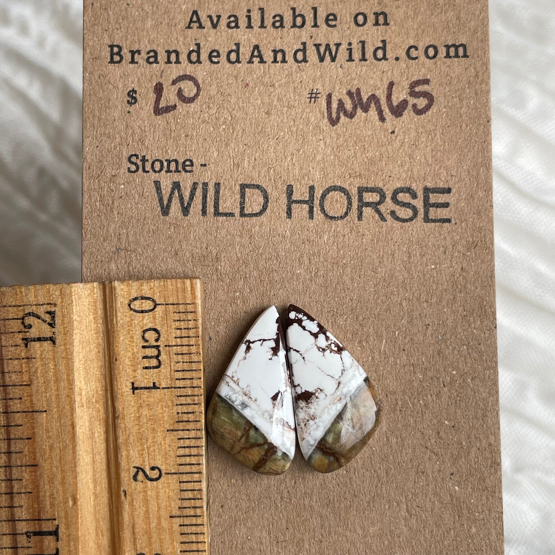 Wild Horse Cabochon - WH65 2E4452DE-4BFA-42D4-B872-44EBC1CAC2C4 Brandedandwild.com