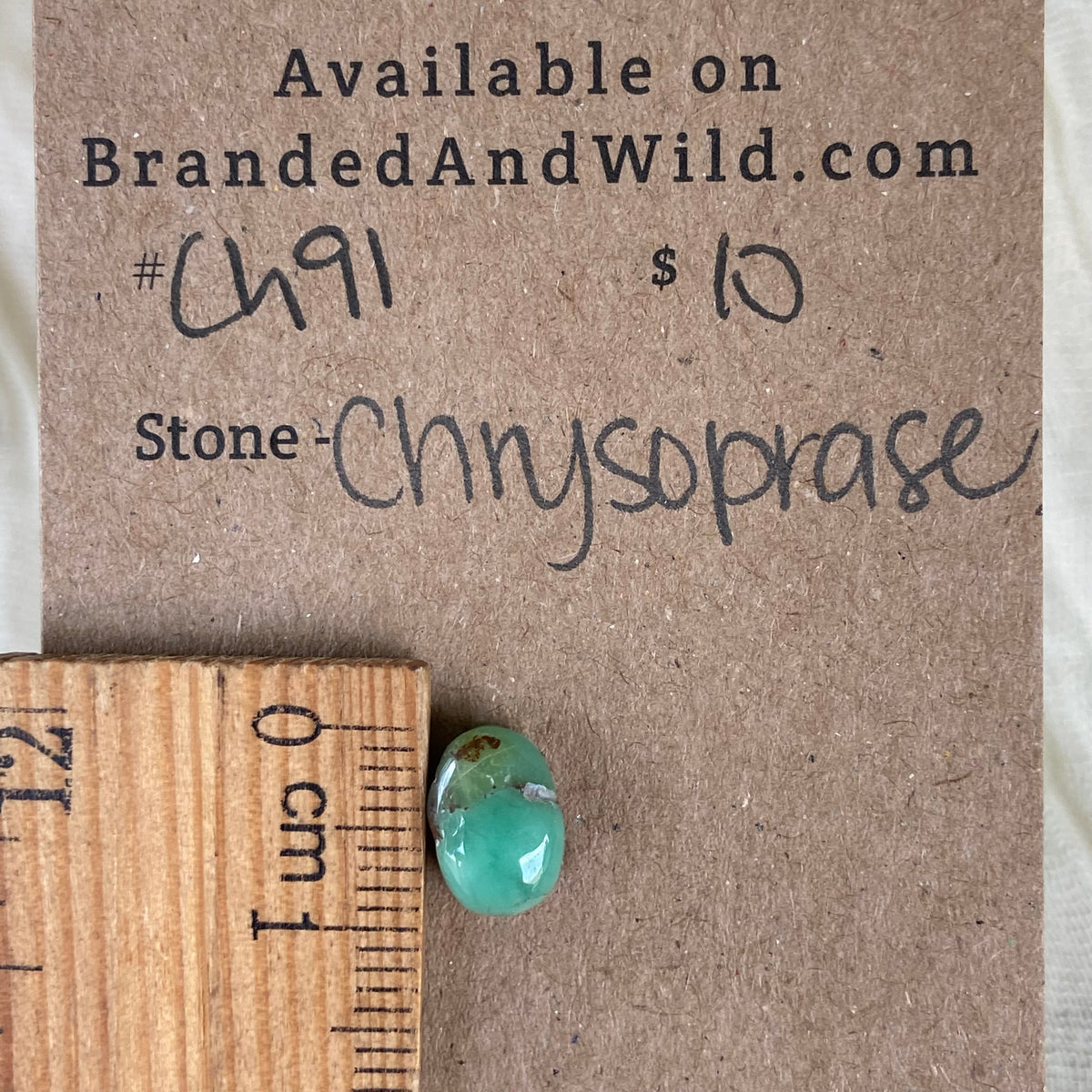 Chrysoprase Cabochon - Ch91 2E81333D-BCFD-4165-8F46-7007C9C3EA71 Brandedandwild.com