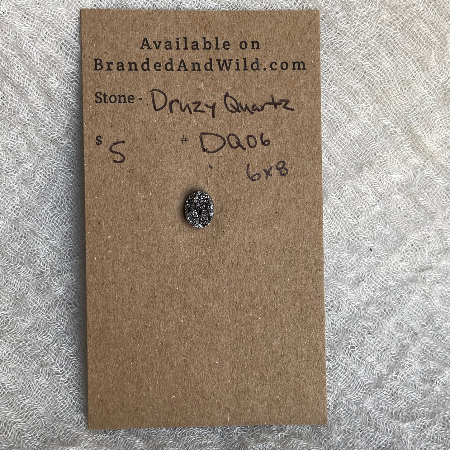 Druzy Quartz Cabochon - DQ06