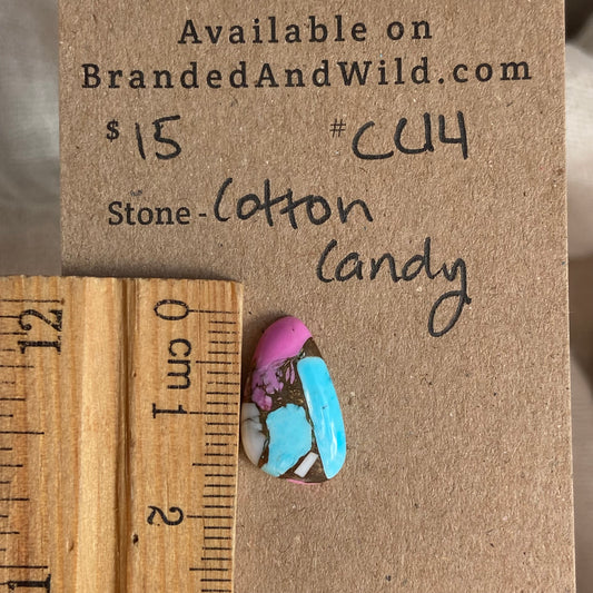 Cotton Candy Cabochon - CC14 2EC9388B-7207-4C94-97E6-E524B2A9B57A Brandedandwild.com