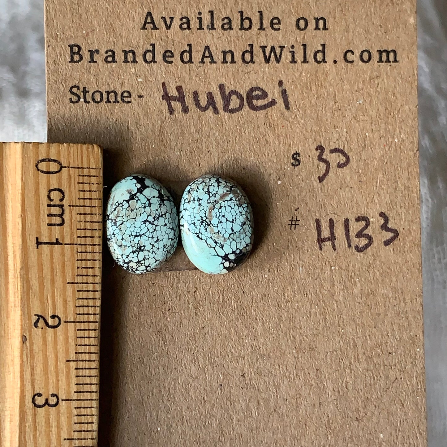 Hubei Turquoise Cabochon - H133