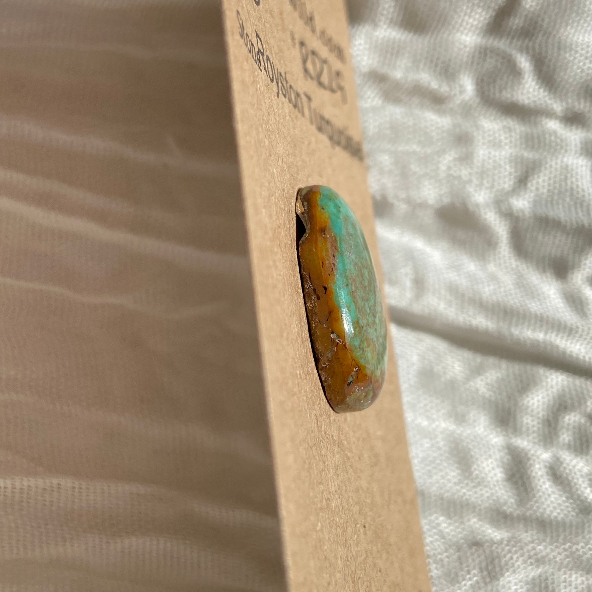 Royston Ribbon Turquoise Cabochon RR29 2ECDED6C-5F6E-49AC-8E58-CEFE724A1735 Brandedandwild.com