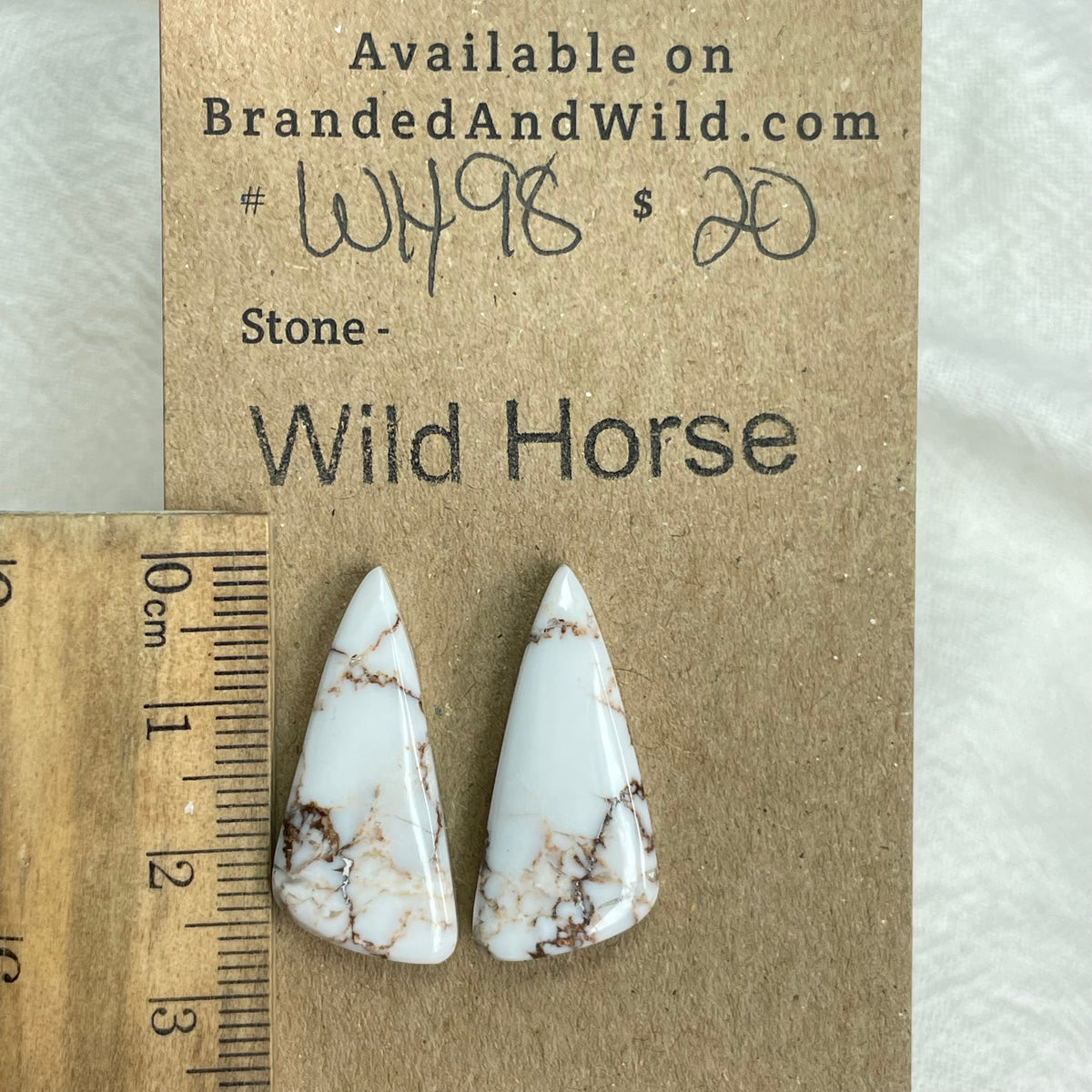 Wild Horse Cabochon - WH98 2F1324F7-42BF-451B-AEDC-D53D25061CDB Brandedandwild.com